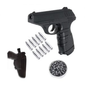 Pistola De Aire Glock 17 Blowback Kwc + 2co2 + 500 Balines