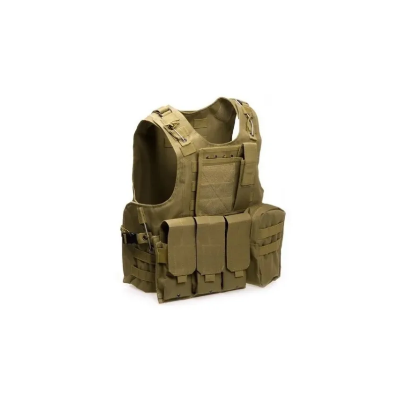 Chalecos Tacticos Chaleco Tactico Militar Airsoft Fsbe2 coyote – Adkar