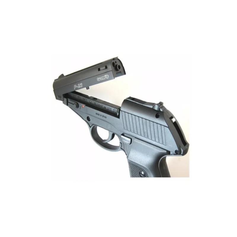 PISTOLA AIRE COMPRIMIDO GAMO P 23 AIRE C02 BALINES METALICOS